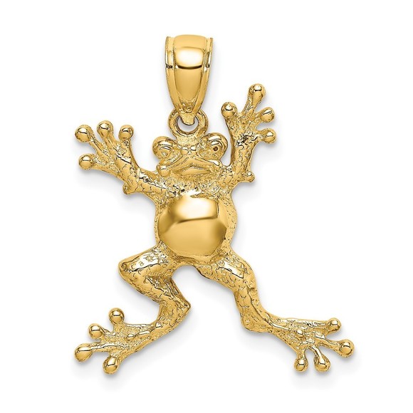 10K Gold 2-D Frog w/Pot Belly Charm,All Products : American Fashion Style Bags On Sale 10K Gold 2-D Frog w/Pot Belly Charm,All Products : American Fashion Style Bags On Sale
